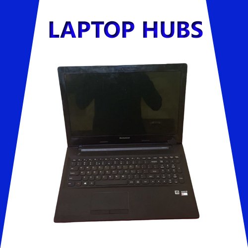 Refurbished Lenovo Laptop Black Colour AMD E1 Processor 4GB Ram  128GB SSD 15.6 Inch Display Size