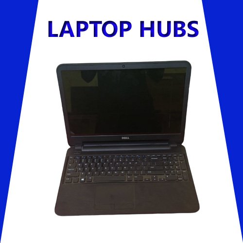 Refurbished Dell Laptop  Black Colour Core i5 Processor  4th Generation  4GB Ram 500GB HDD 15.6 Inch Display Size