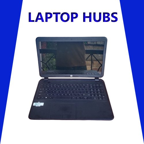 Refurbished HP Laptop Black Colour Pentium Processor  4GB Ram  250GB HDD 15.6 Inch Display Size