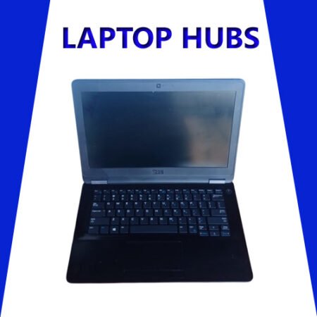 Refurbished Dell Laptop Black Colour  Core i7 Processor  6th Generation 8GB Ram 256GB SSD 13 Inch Display Size
