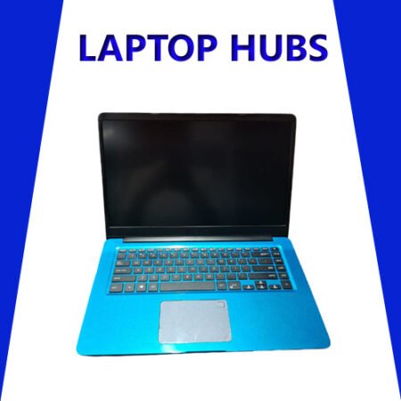 Refurbished Asus laptop  Blue colour  Core i7 processor  8th generation  8gb ram  256gb ssd  2gb graphic card  14 inch display size