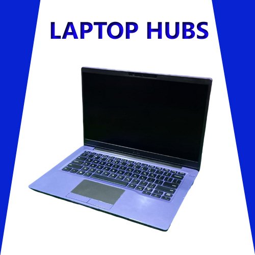 Refurbished Dell Laptop  Blue colour  Core i7 processor  8th generation  8gb ram  256gb ssd  Screen touch laptop  14 inch display size