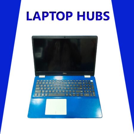 Refurbished Dell laptop  Blue colour  Core i7 processor  8th generation  8 gb ram  256 gb ssd  15.6 display size