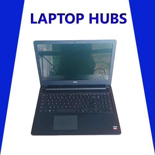 Refurbished Dell Laptop Black Colour Amd A9 Processor  8GB Ram  1000GB Hard Disk 15.6 Inch Display Size