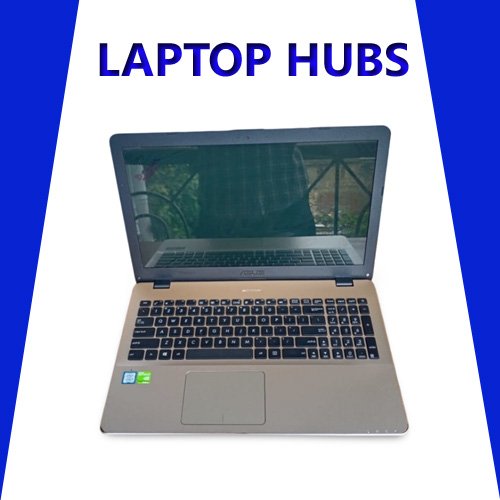 Refurbished Asus Laptop  Golden Colour  Core i5 Processor  8th Generation  8GB Ram  256GB SSD 2GB Graphics Card  15.6 Inch Display Size