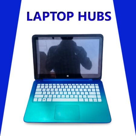 Refurbished HP Laptop  Screen Touch Sky Blue Colour  Celron Processor  2GB Ram  32GB Hard Disk  14 Inch Display Size